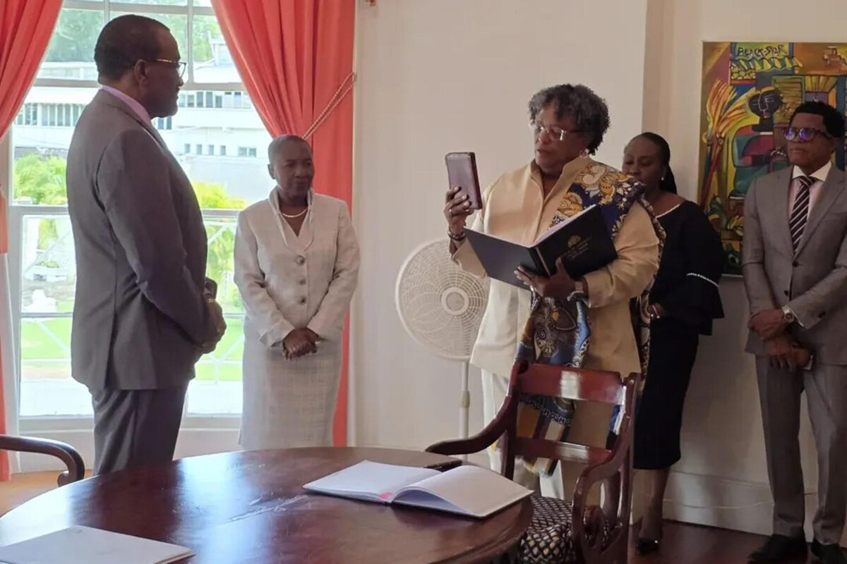 Mia Mottley Re-elected as Prime Minister of Barbados
